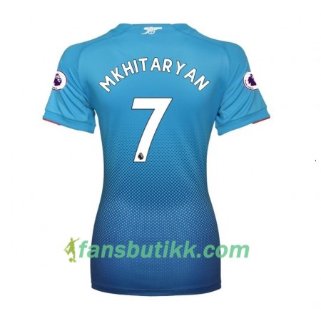 Fotballdrakt Arsenal Henrikh Mkhitaryan 7 Dame Bortetrøye 2017-2018 Kortermet