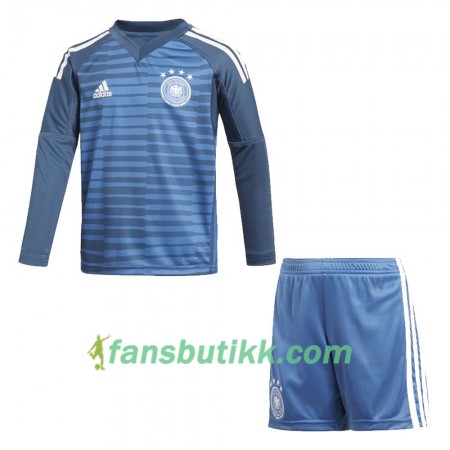 Fotball-VM 2018 Tyskland drakt Keeper Barn Hjemmetrøye Langermet