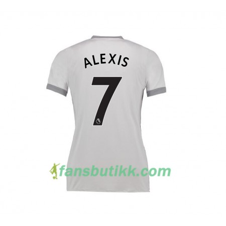 Fotballdrakt Manchester United Alexis Sanchez 7 Dame Bortetrøye 2017-2018 Langermet