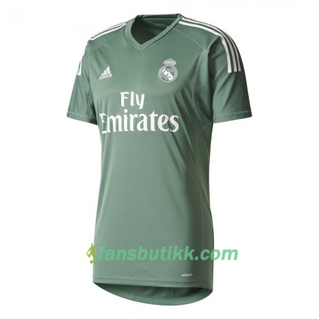 Fotballdrakt Real Madrid Keeper Hjemmetrøye 2017-2018 Kortermet