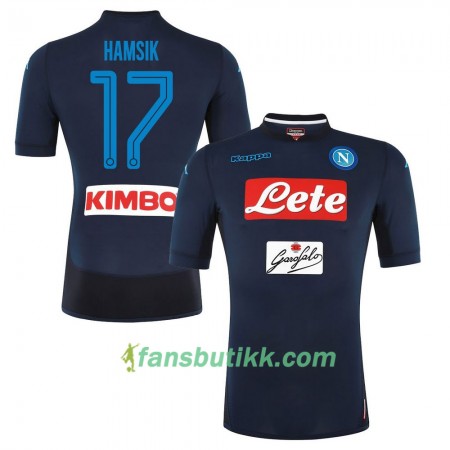 Fotballdrakt SSC Napoli Hamsik 17 Tredjetrøye 2017-2018 Kortermet