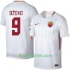 Fotballdrakt AS Roma Dzeko 9 Bortetrøye 2017-2018 Kortermet