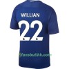 Fotballdrakt Chelsea Willian Hjemmetrøye 2017-2018 Kortermet