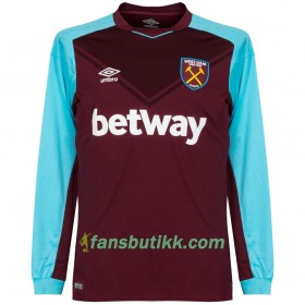 Fotballdrakt West Ham United Hjemmetrøye 2017-2018 Langermet