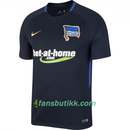 Fotballdrakt Hertha BSC Bortetrøye 2017-2018 Kortermet