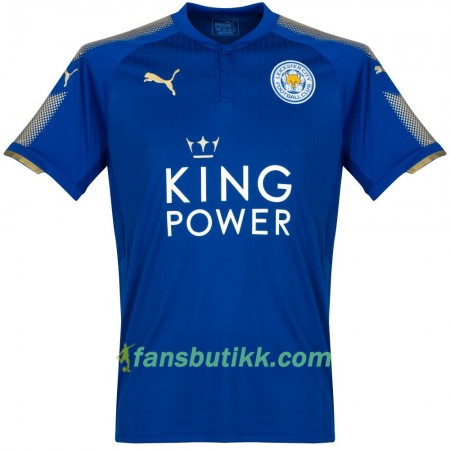 Fotballdrakt Leicester City Hjemmetrøye 2017-2018 Kortermet