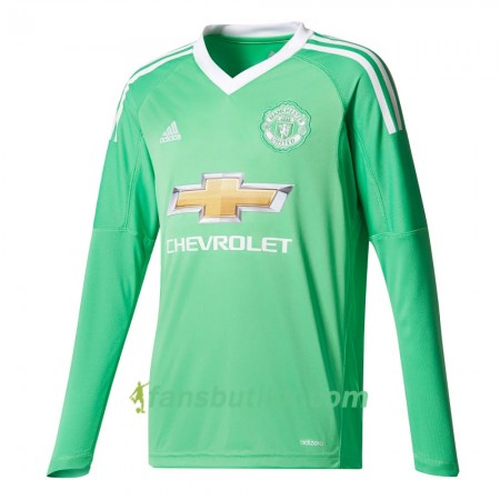 Fotballdrakt Manchester United Keeper Bortetrøye 2017-2018 Langermet