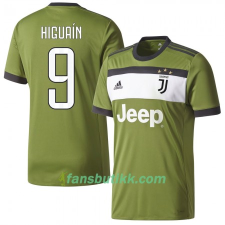 Fotballdrakt Juventus Higuain 9 Tredjetrøye 2017-2018 Kortermet