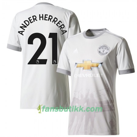 Fotballdrakt Manchester United Ander Herrera Tredjetrøye 2017-2018 Kortermet