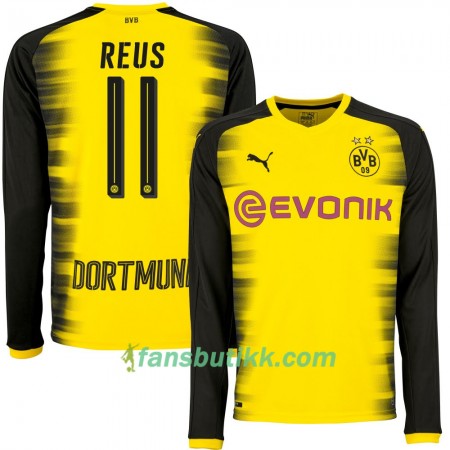 Fotballdrakt Borussia Dortmund Reus 11 Champions League drakt 2017-2018 Langermet