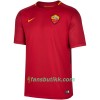 Fotballdrakt AS Roma Dzeko 9 Hjemmetrøye 2017-2018 Kortermet