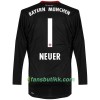 Fotballdrakt FC Bayern München Neuer 1 Keeper Hjemmetrøye 2017-2018 Langermet