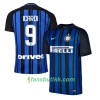 Fotballdrakt Inter Icardi 9 Hjemmetrøye 2017-2018 Kortermet