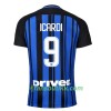 Fotballdrakt Inter Icardi 9 Hjemmetrøye 2017-2018 Kortermet