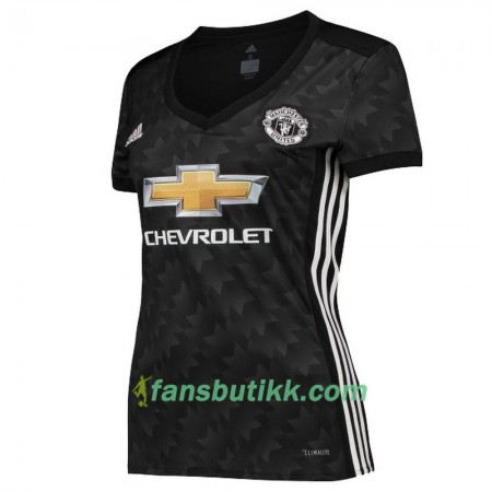 Fotballdrakt Manchester United Dame Bortetrøye 2017-2018 Kortermet