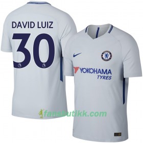 Fotballdrakt Chelsea David Luiz Bortetrøye 2017-2018 Kortermet