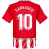 Fotballdrakt Atlético Madrid Carrasco 10 Hjemmetrøye 2017-2018 Kortermet