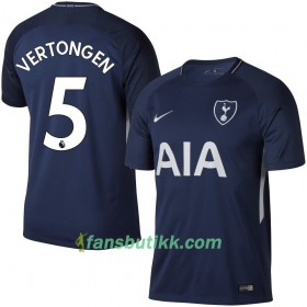 Fotballdrakt Tottenham Hotspur Vertongen 5 Bortetrøye 2017-2018 Kortermet