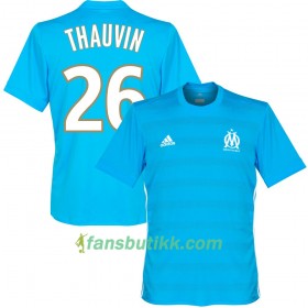 Fotballdrakt Olympique de Marseille Thauvin Bortetrøye 2017-2018 Kortermet
