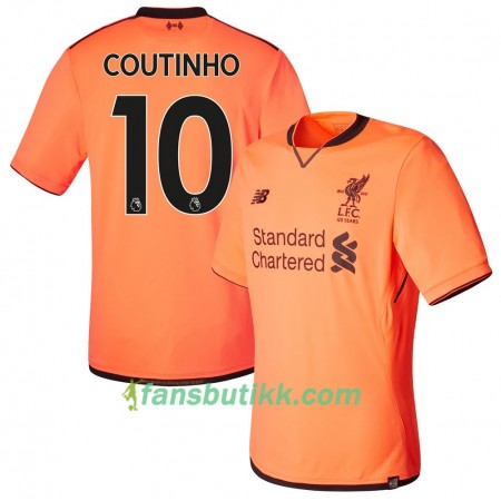 Fotballdrakt Liverpool Coutinho Tredjetrøye 2017-2018 Kortermet