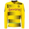 Fotballdrakt Borussia Dortmund Hjemmetrøye 2017-2018 Langermet