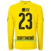 Fotballdrakt Borussia Dortmund Kagawa 23 Hjemmetrøye 2017-2018 Langermet