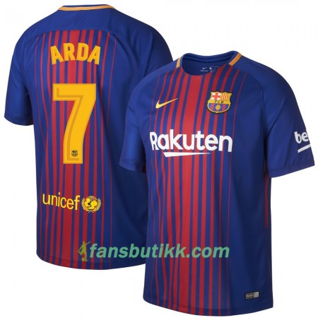 Fotballdrakt FC Barcelona Arda 7 Hjemmetrøye 2017-2018 Kortermet