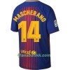Fotballdrakt FC Barcelona Mascherano 14 Hjemmetrøye 2017-2018 Kortermet