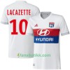 Fotballdrakt Olympique Lyonnais Lacazette Hjemmetrøye 2017-2018 Kortermet
