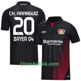 Fotballdrakt Bayer 04 Leverkusen Ch. Aranguiz 20 Hjemmetrøye 2017-2018 Kortermet