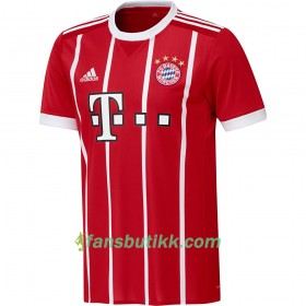 Fotballdrakt FC Bayern München Hjemmetrøye 2017-2018 Kortermet