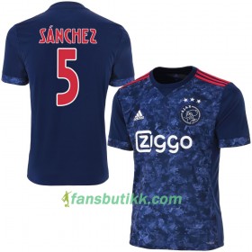 Fotballdrakt AFC Ajax Sánchez 5 Bortetrøye 2017-2018 Kortermet