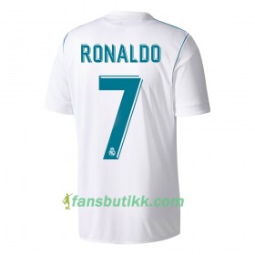 Fotballdrakt Real Madrid Ronaldo Hjemmetrøye 2017-2018 Kortermet