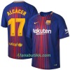 Fotballdrakt FC Barcelona Alcácer 17 Hjemmetrøye 2017-2018 Kortermet