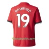 Fotballdrakt Manchester United Rashford Hjemmetrøye 2017-2018 Kortermet