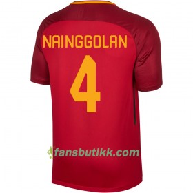 Fotballdrakt AS Roma Nainggolan 4 Hjemmetrøye 2017-2018 Kortermet