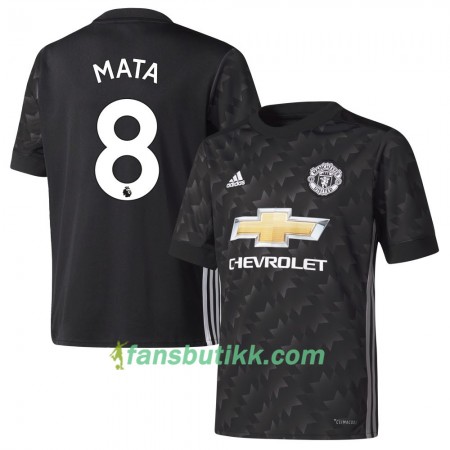 Fotballdrakt Manchester United Mata Bortetrøye 2017-2018 Kortermet