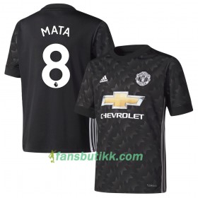 Fotballdrakt Manchester United Mata Bortetrøye 2017-2018 Kortermet