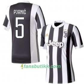 Fotballdrakt Juventus Pjanic 5 Hjemmetrøye 2017-2018 Kortermet