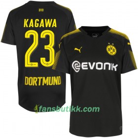 Fotballdrakt Borussia Dortmund Kagawa 23 Bortetrøye 2017-2018 Kortermet