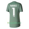 Fotballdrakt Real Madrid Navas Keeper Hjemmetrøye 2017-2018 Kortermet