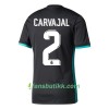 Fotballdrakt Real Madrid Carvajal Bortetrøye 2017-2018 Kortermet