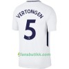 Fotballdrakt Tottenham Hotspur Vertongen 5 Hjemmetrøye 2017-2018 Kortermet
