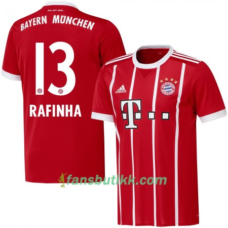 Fotballdrakt FC Bayern München Rafinha 13 Hjemmetrøye 2017-2018 Kortermet