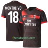 Fotballdrakt AC Milan Montolivo 18 Tredjetrøye 2017-2018 Kortermet