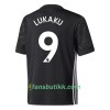 Fotballdrakt Manchester United Lukaku 9 Bortetrøye 2017-2018 Kortermet