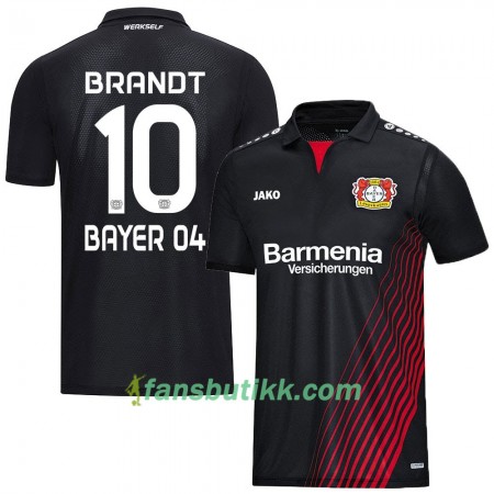 Fotballdrakt Bayer 04 Leverkusen Brandt 10 Hjemmetrøye 2017-2018 Kortermet
