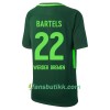 Fotballdrakt Werder Bremen Bartels 22 Hjemmetrøye 2017-2018 Kortermet