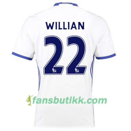 Fotballdrakt Chelsea WILLIAN 22 Tredjetrøye 2017-2018 Kortermet