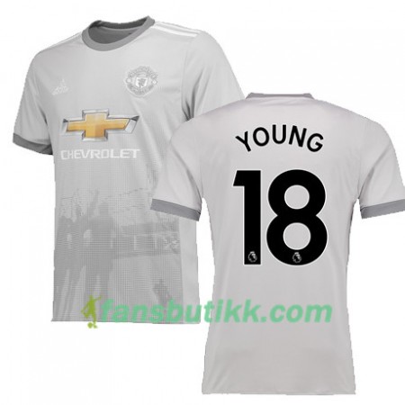 Fotballdrakt Manchester United YOUNG 18 Tredjetrøye 2017-2018 Kortermet